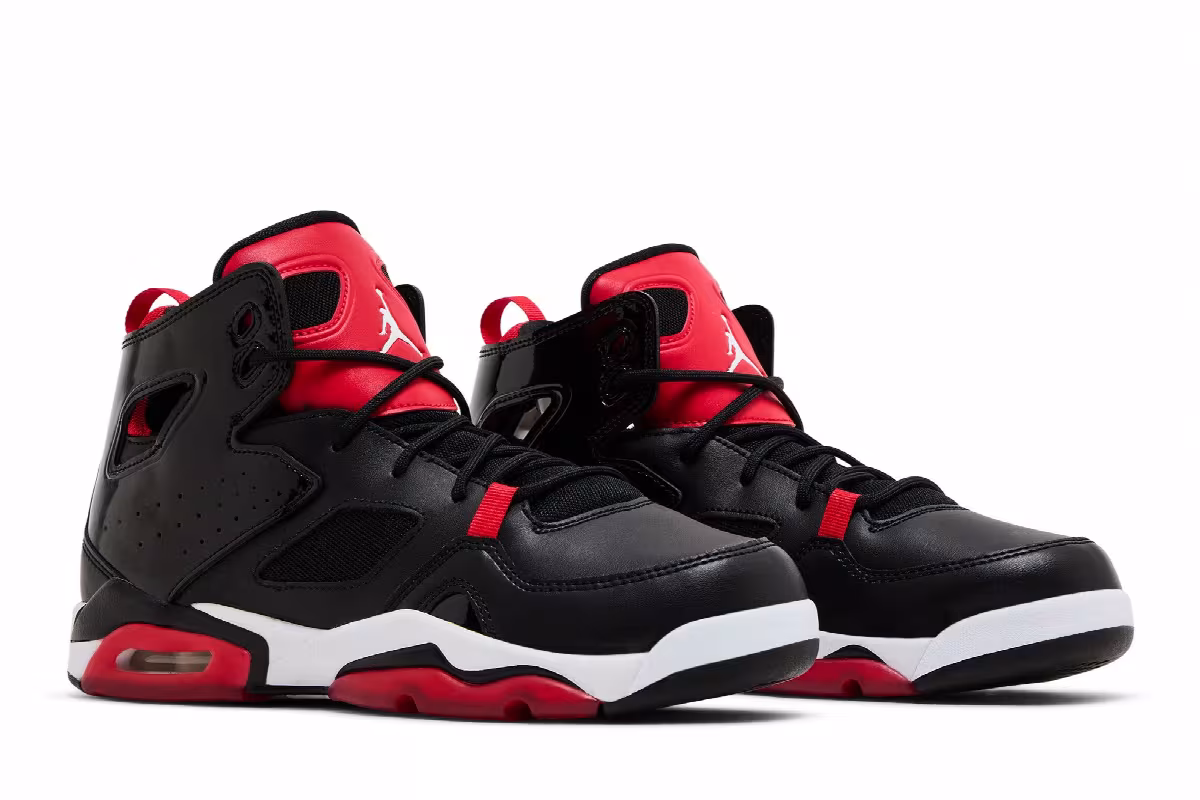 Air Jordan Flight Club 91 GS Bred, view 9