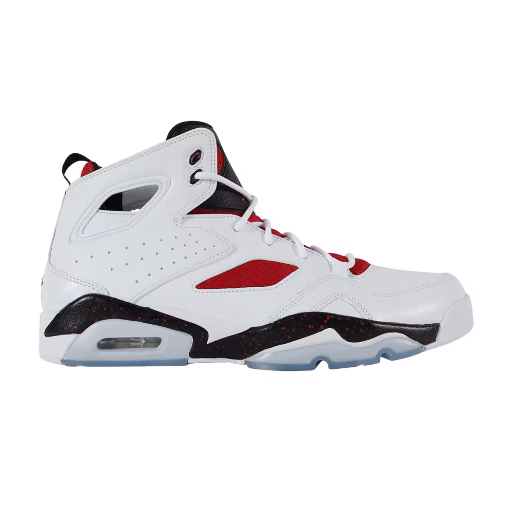 Air Jordan Flight Club 91 White Black Red