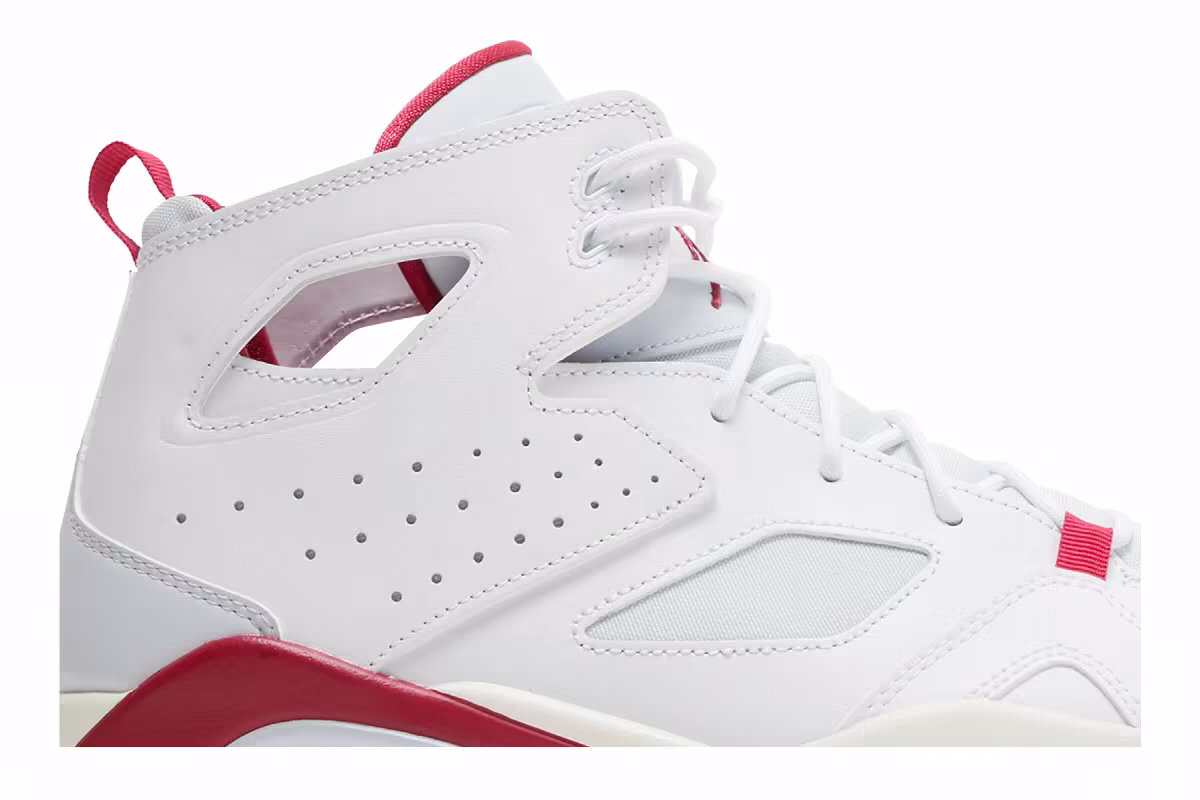Air Jordan Flight Club 91 White Mystic Hibiscus, view 3