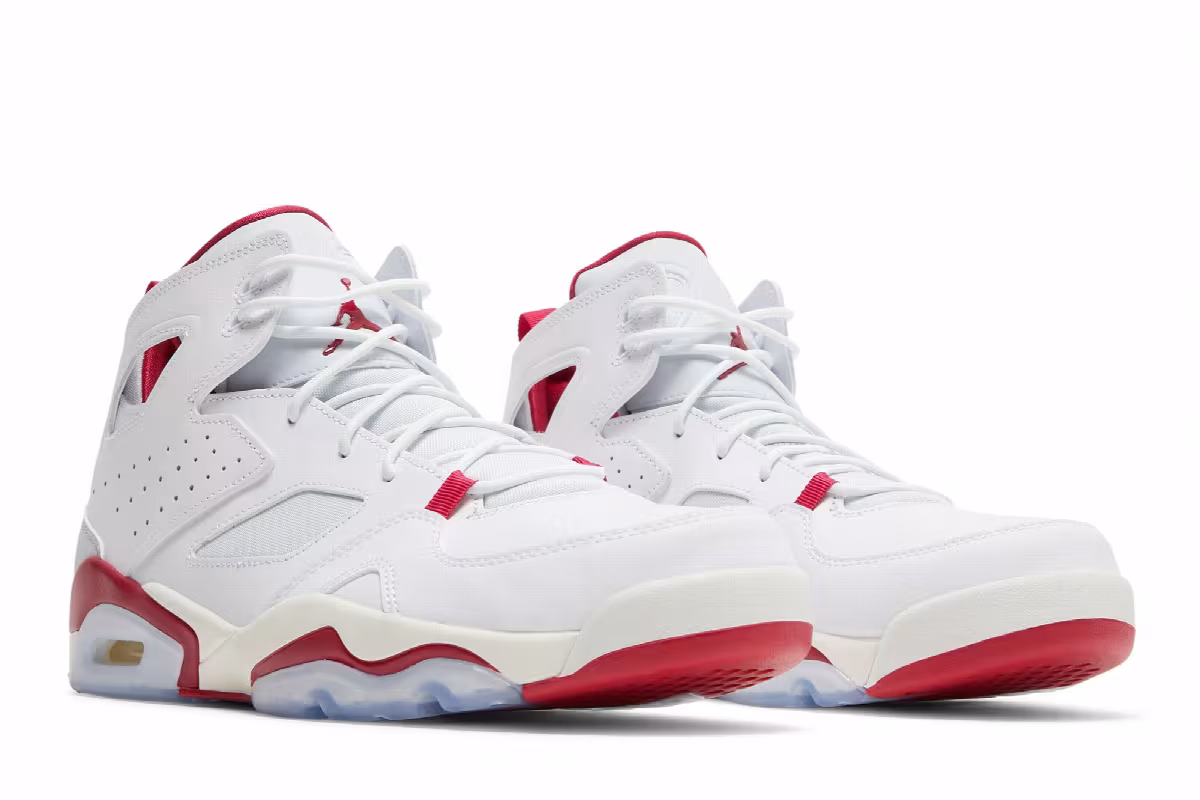 Air Jordan Flight Club 91 White Mystic Hibiscus, view 9