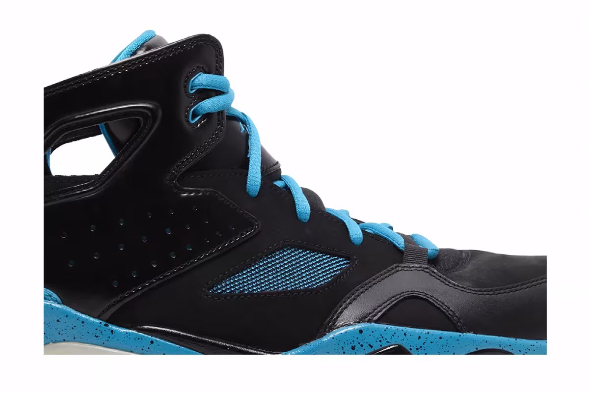 Air Jordan Flight Club 91 Black Neo Turquoise, view 3