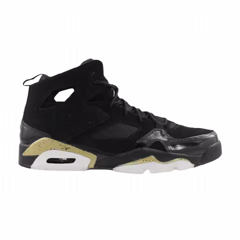 Air Jordan Flight Club 91 'Black Metallic Gold'