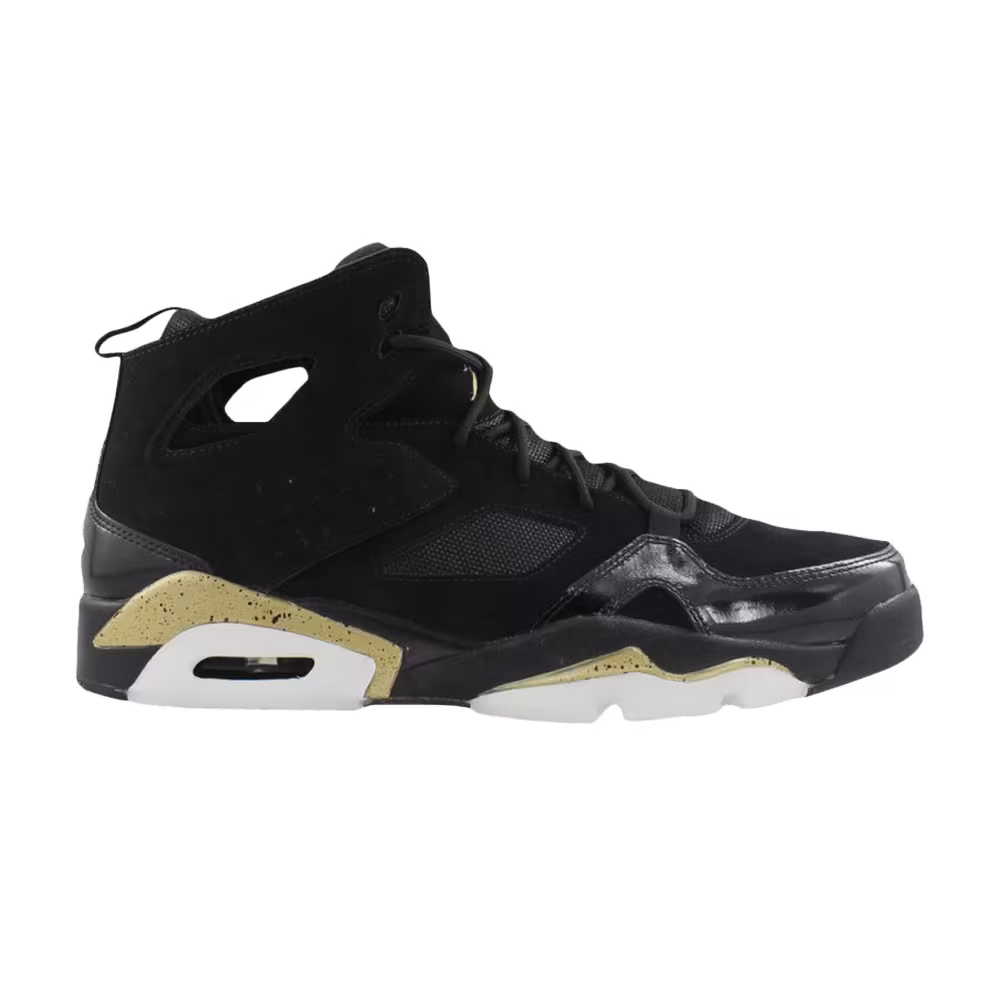 Air Jordan Flight Club 91 Black Metallic Gold