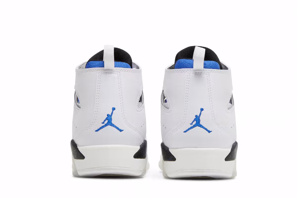 Air Jordan Flight Club 91 GS White Hyper Royal, view 7