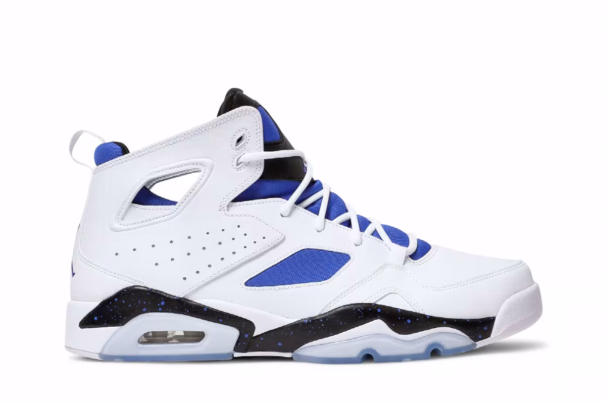 Air Jordan Flight Club 91 White Hyper Royal, view 2