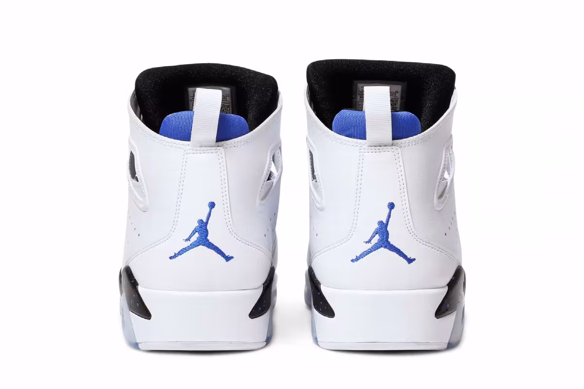 Air Jordan Flight Club 91 White Hyper Royal, view 7