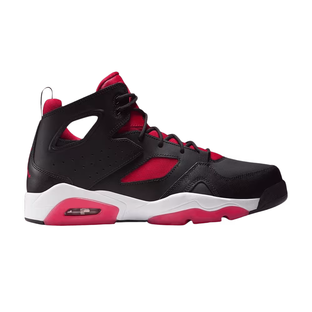 Air Jordan Flight Club Black White Varsity Red