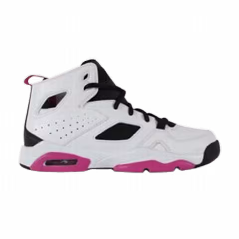 Air Jordan Flight Club 91 GS 'White Fuchsia'