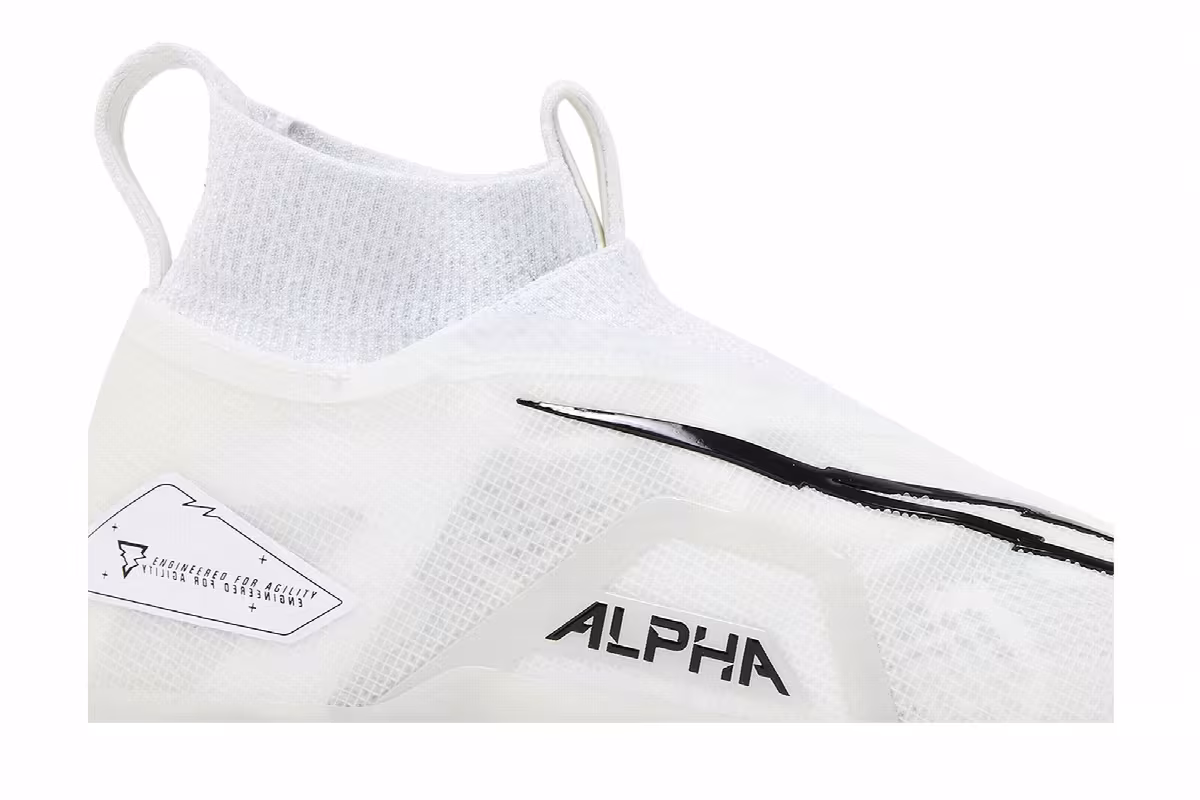 Nike Alpha Menace Elite 3 Pure Platinum, view 3