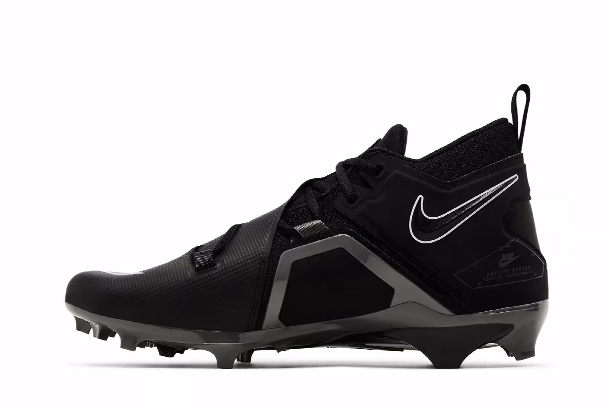Nike Alpha Menace Pro 3 Black Iron Grey, view 4
