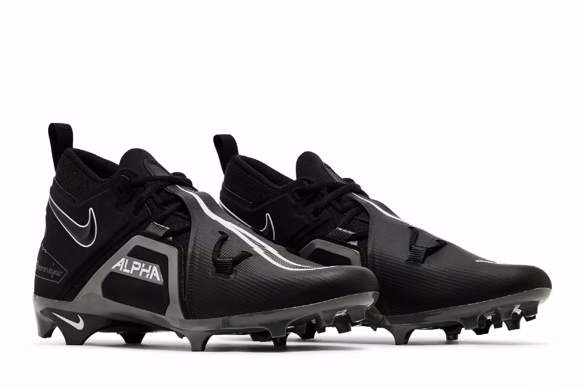 Nike Alpha Menace Pro 3 Black Iron Grey, view 9