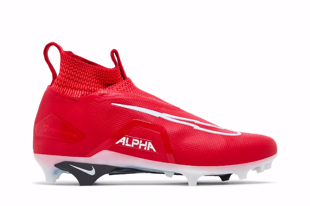 Nike Alpha Menace Elite 3 University Red, view 2