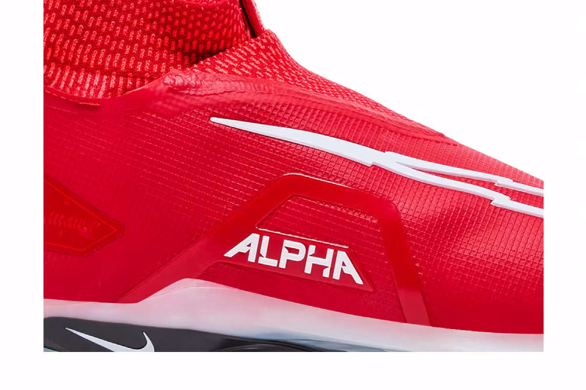 Nike Alpha Menace Elite 3 University Red, view 3