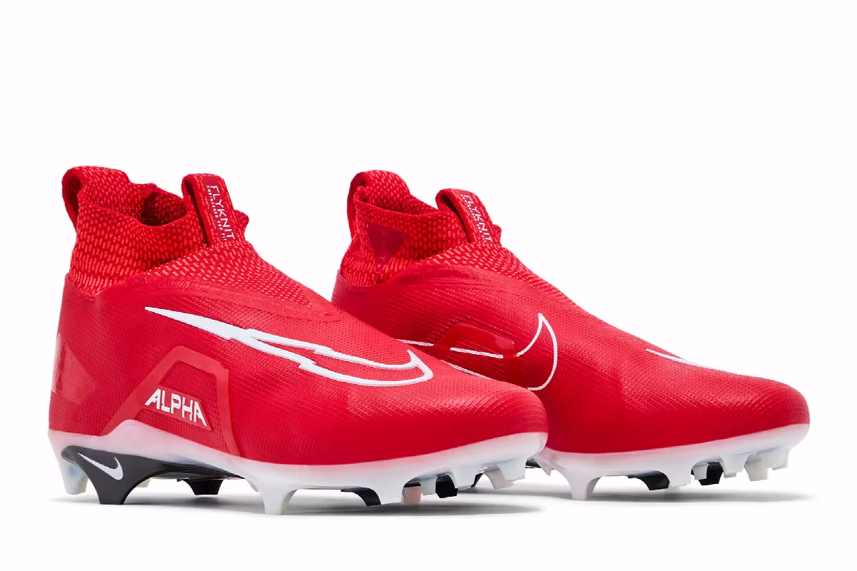 Nike Alpha Menace Elite 3 University Red, view 9