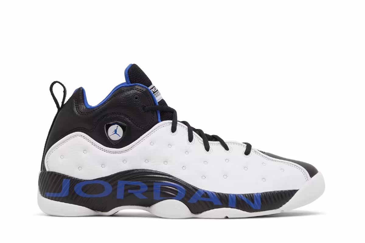 Air Jordan Jumpman Team 2 White Black Royal, view 2