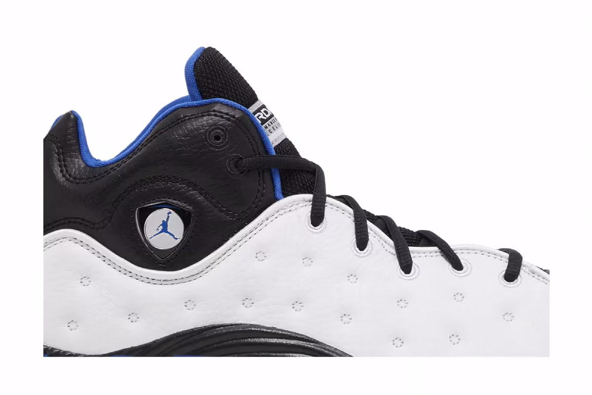 Air Jordan Jumpman Team 2 White Black Royal, view 3