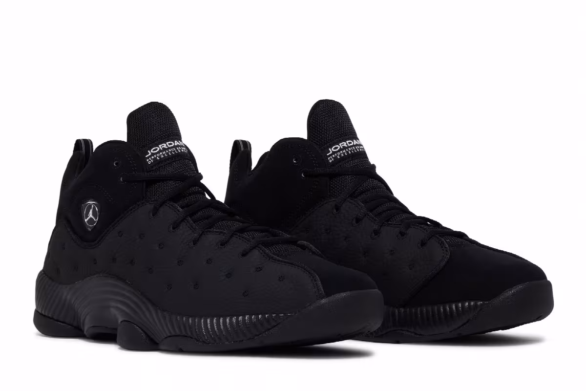 Air Jordan Jumpman Team 2 Black Metallic Silver, view 9