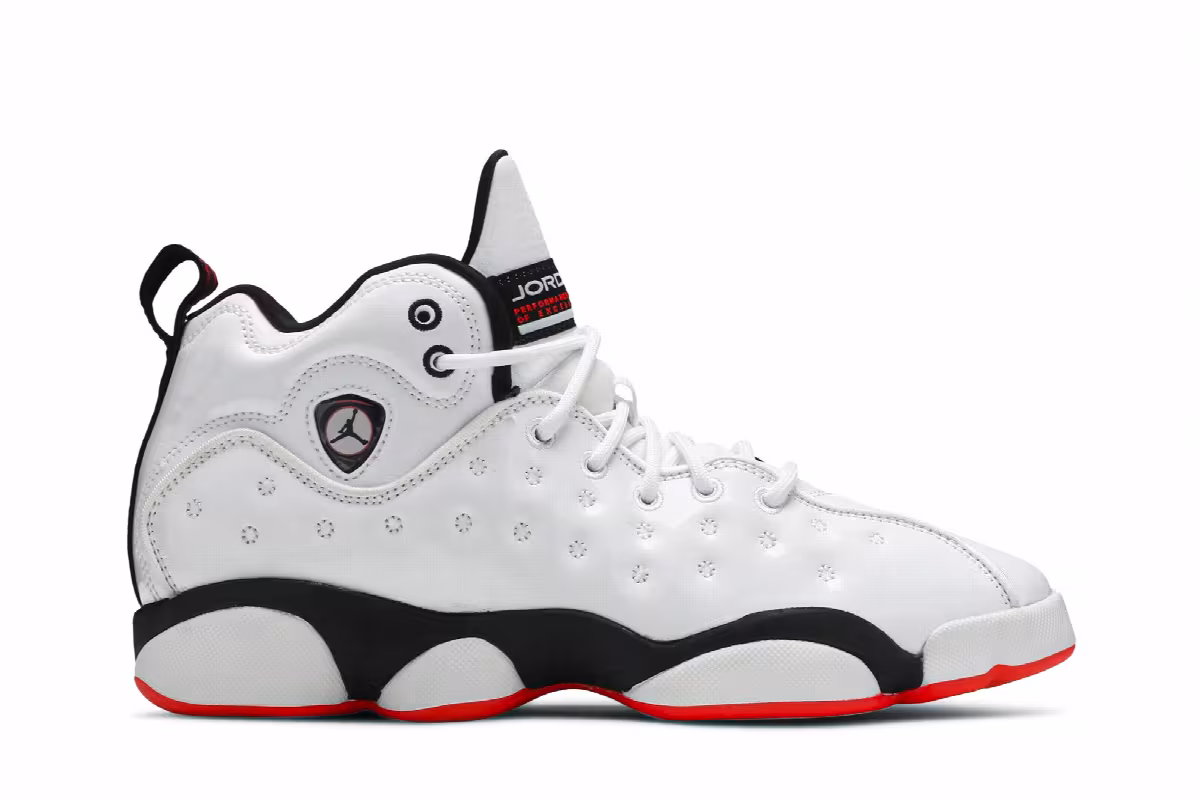 Air Jordan Jumpman Team 2 GS White Black, view 2