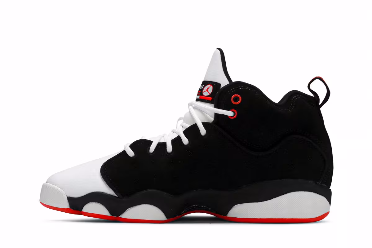 Air Jordan Jumpman Team 2 GS White Black, view 4
