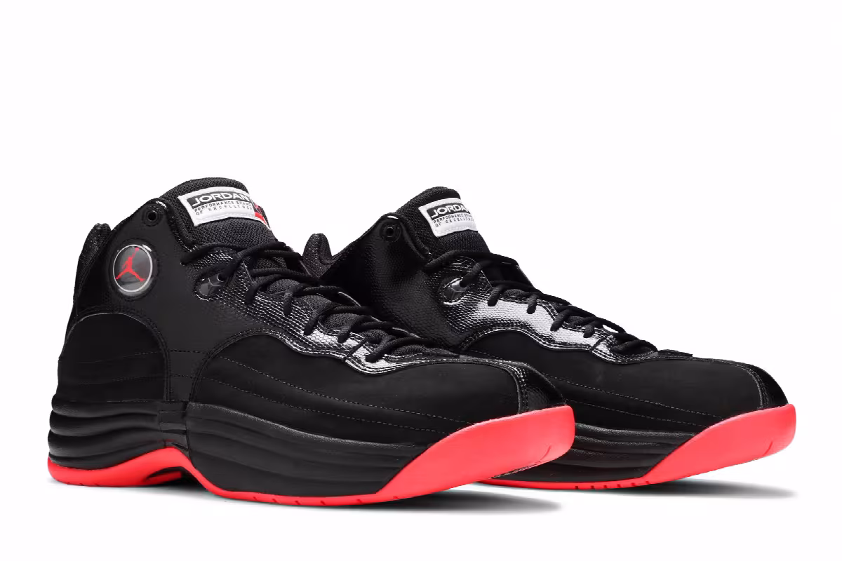 Air Jordan Jumpman Team 1 Black Infrared, view 9