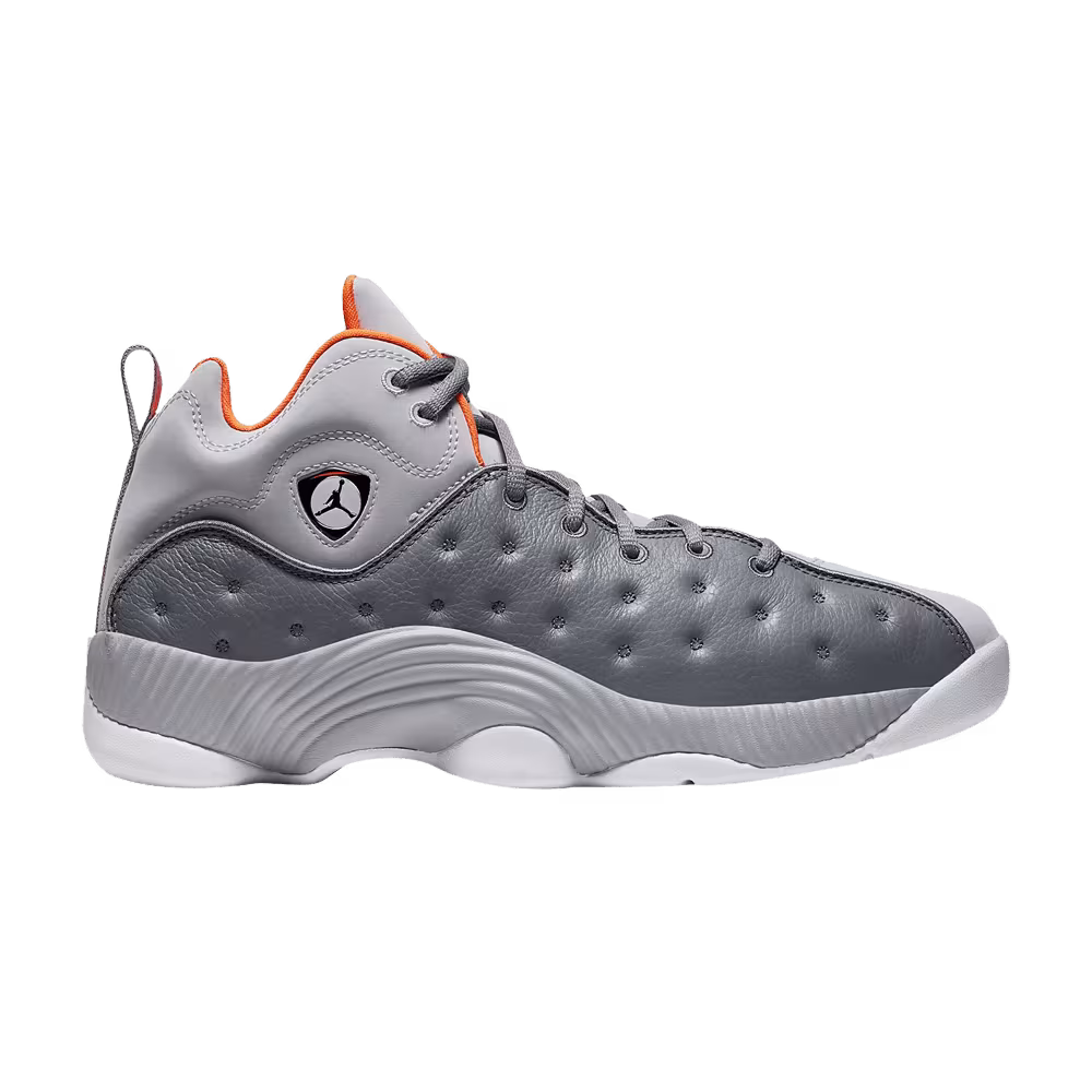 Air Jordan Jumpman Team 2 Cool Grey Total Orange