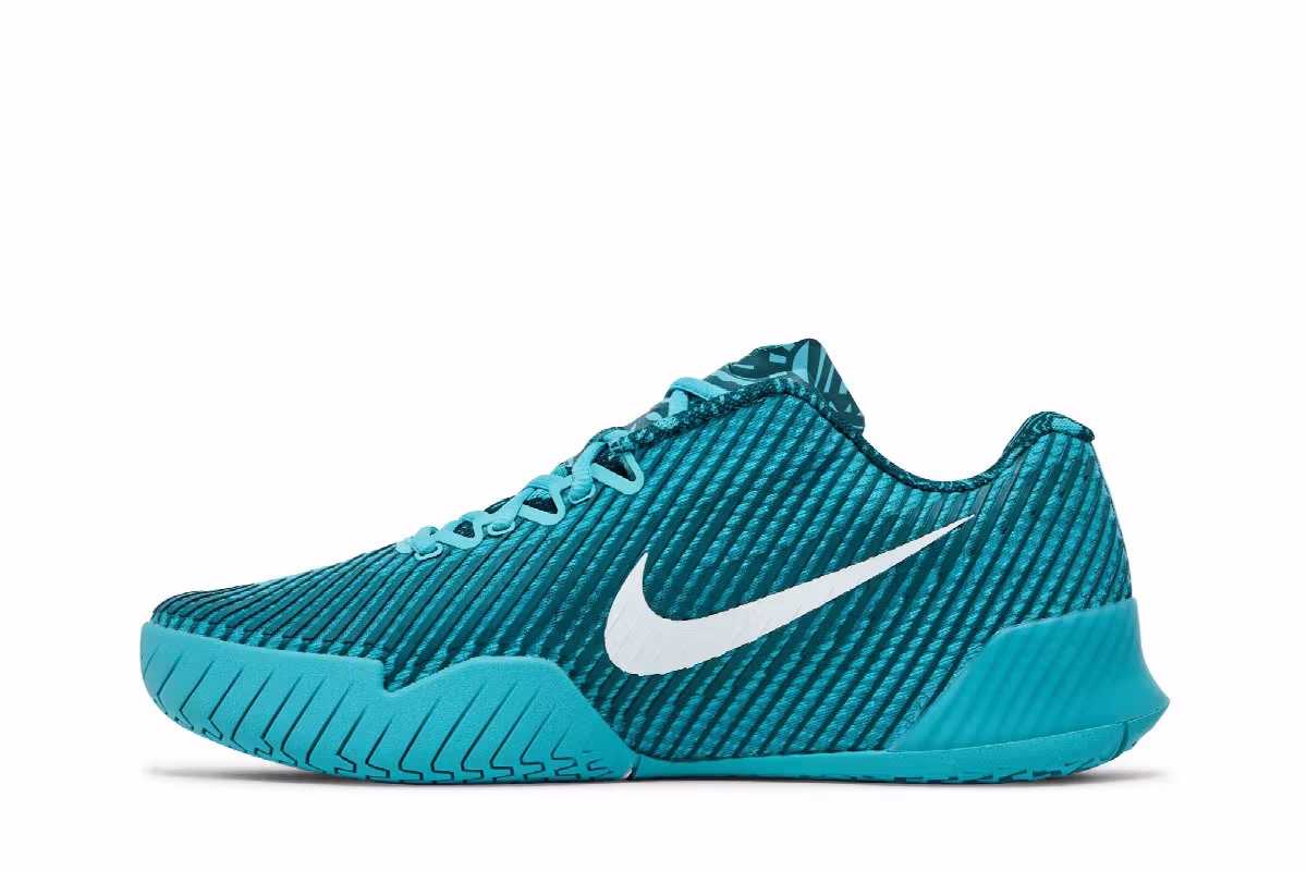 NikeCourt Air Zoom Vapor 11 HC Teal Nebula, view 4