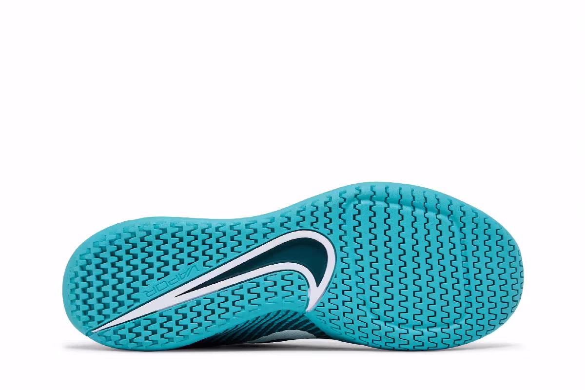NikeCourt Air Zoom Vapor 11 HC Teal Nebula, view 5