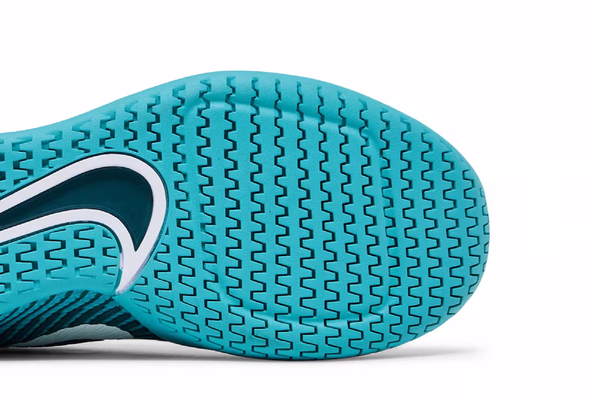 NikeCourt Air Zoom Vapor 11 HC Teal Nebula, view 6