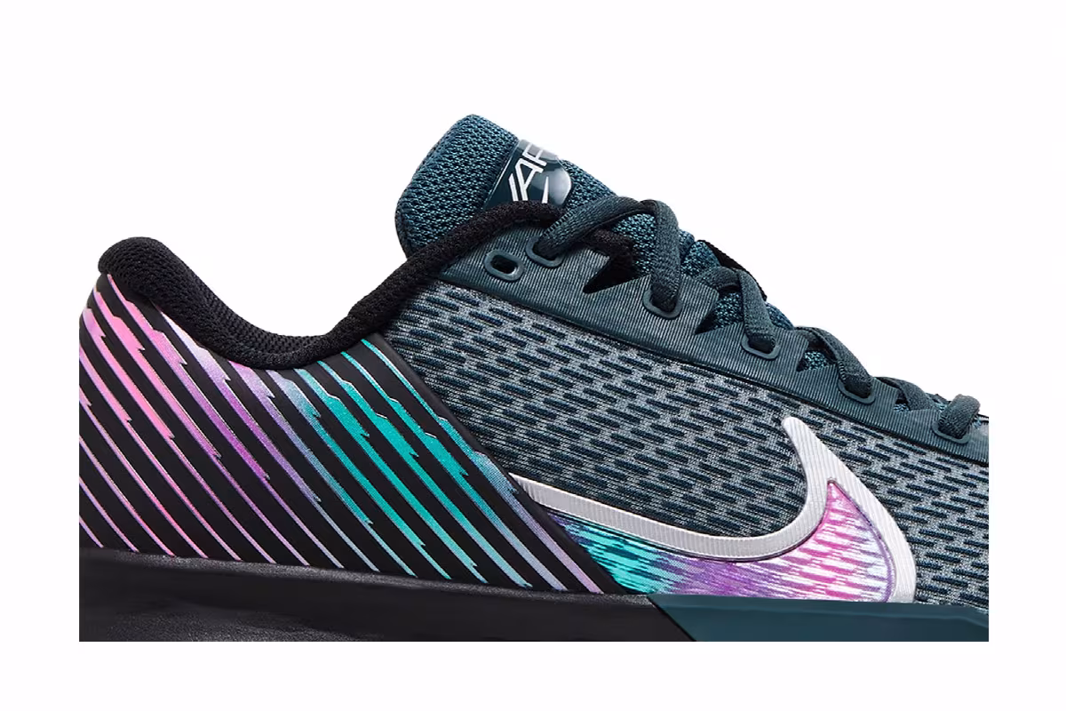 NikeCourt Air Zoom Vapor Pro 2 Premium HC Deep Jungle Fuchsia, view 3