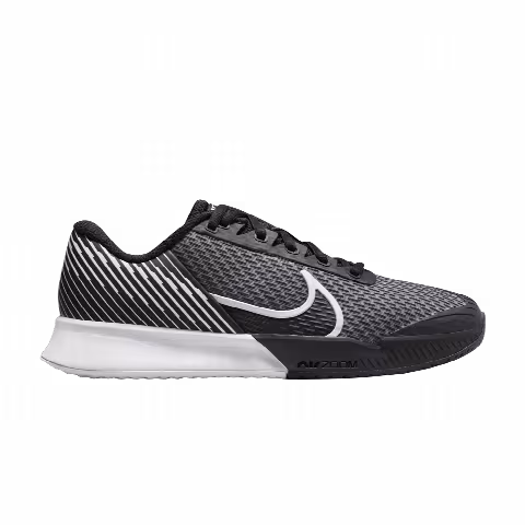 Wmns NikeCourt Air Zoom Vapor Pro 2 HC Wide 'Black White'