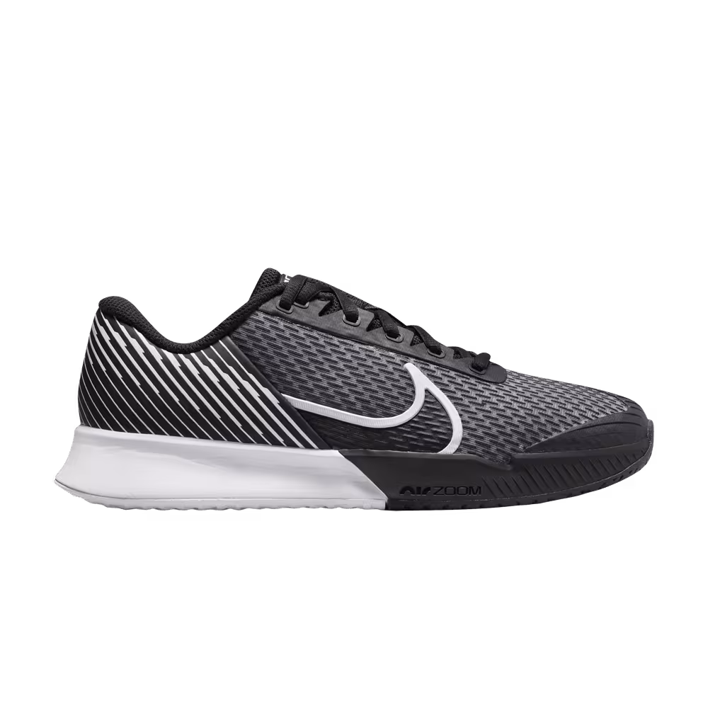 Women's NikeCourt Air Zoom Vapor Pro 2 HC Wide Black White