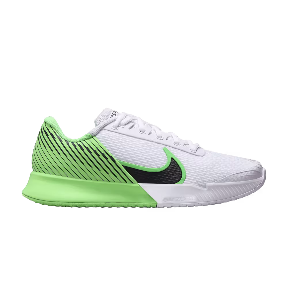 Women's NikeCourt Air Zoom Vapor Pro 2 HC White Poison Green