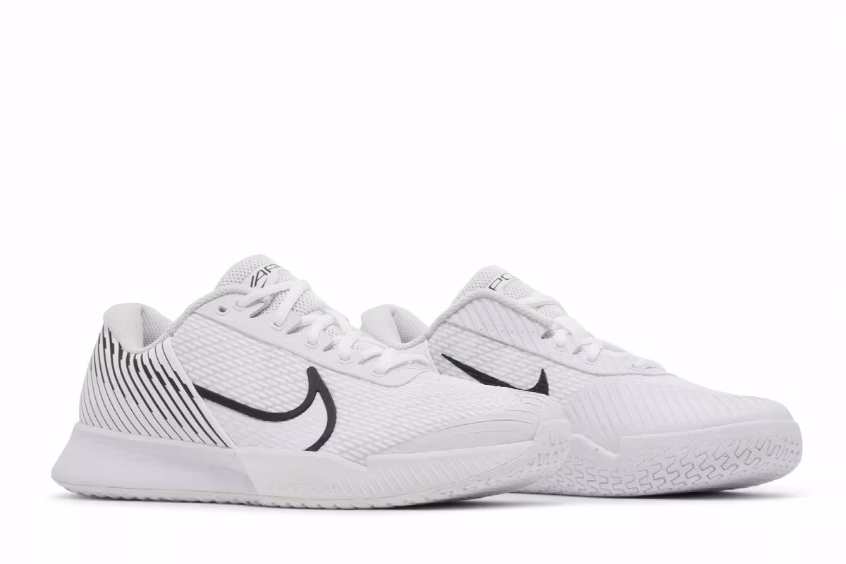 NikeCourt Air Zoom Vapor Pro 2 HC White Black, view 9