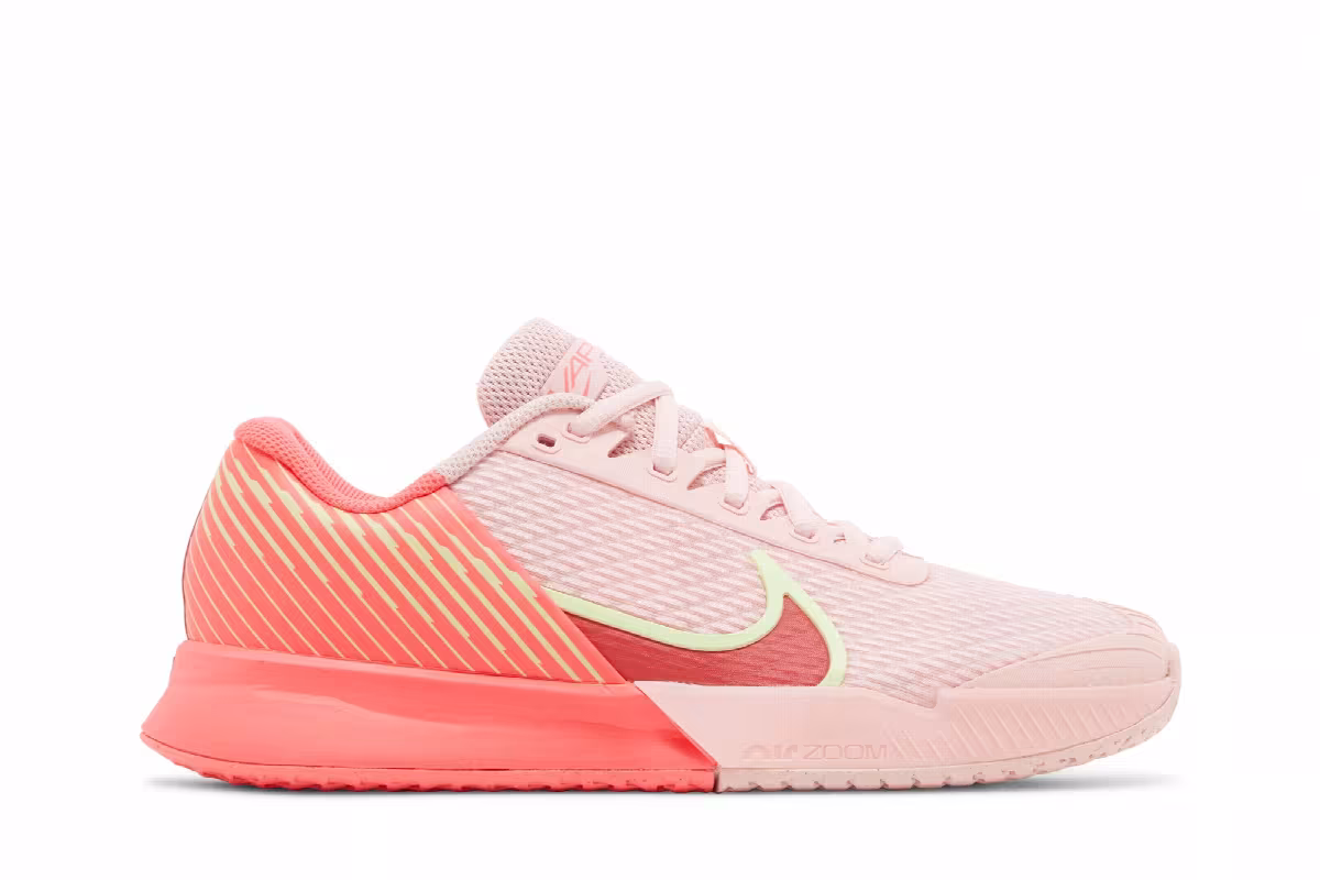 Women's Women's NikeCourt Air Zoom Vapor Pro 2 Pink Bloom Adobe, view 2