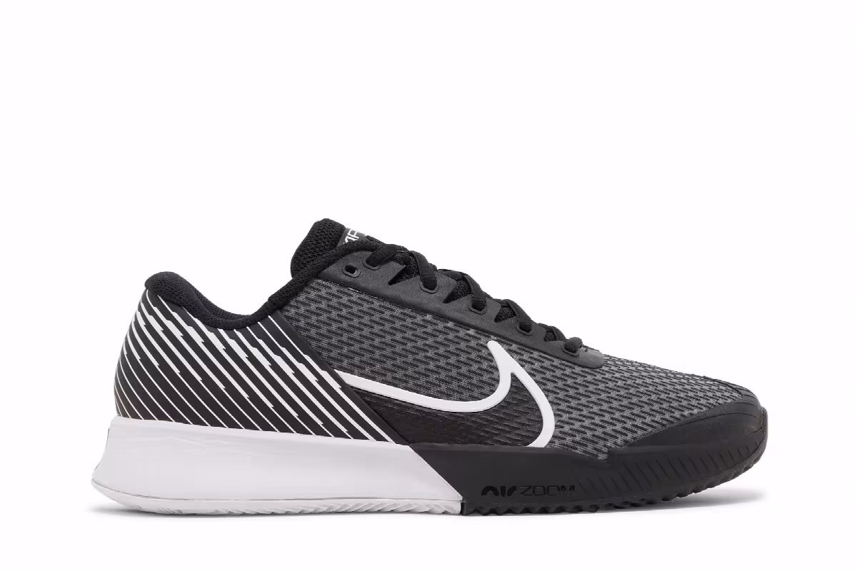 NikeCourt Air Zoom Vapor Pro 2 Clay Black White, view 2