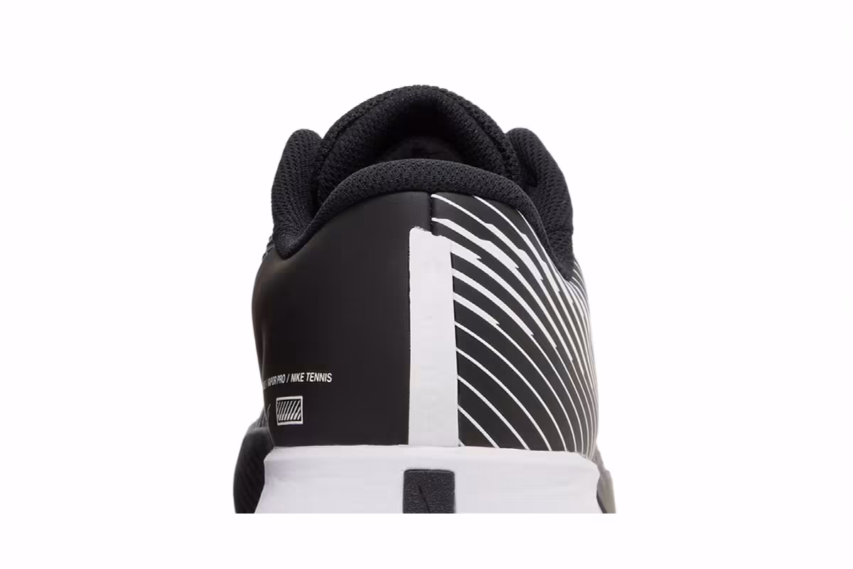 NikeCourt Air Zoom Vapor Pro 2 Clay Black White, view 8