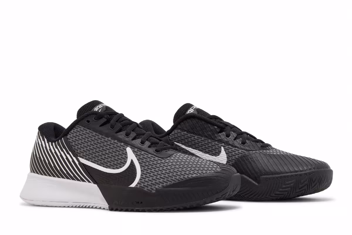 NikeCourt Air Zoom Vapor Pro 2 Clay Black White, view 9