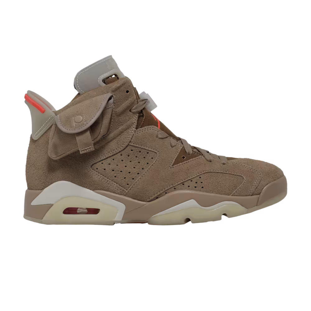 Travis Scott x Air Jordan 6 British Khaki