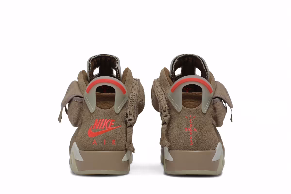 Travis Scott x Air Jordan 6 British Khaki, view 7