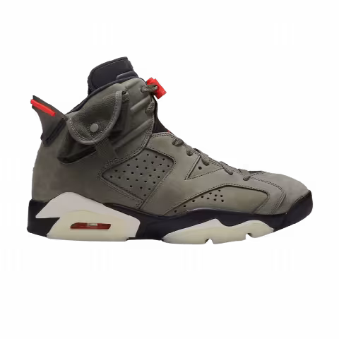 Travis Scott x Air Jordan 6 Retro 'Olive' Sample