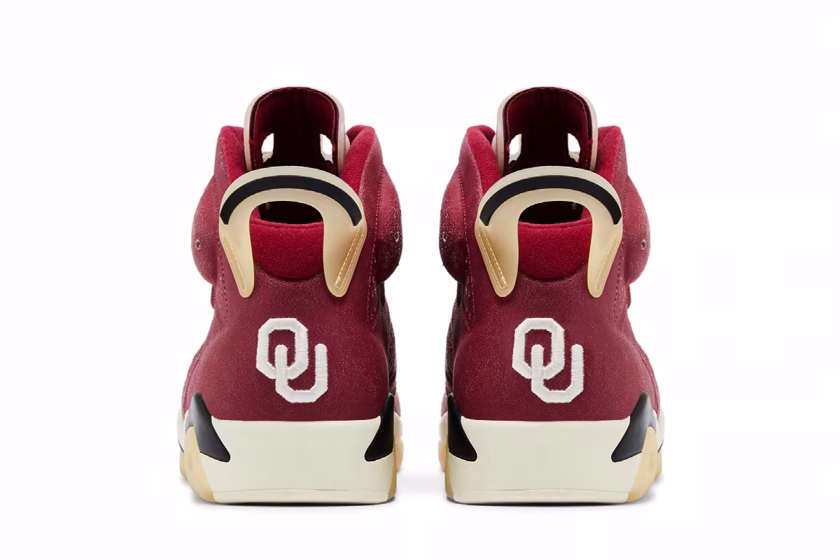 Air Jordan 6 Oklahoma Sooners, view 7