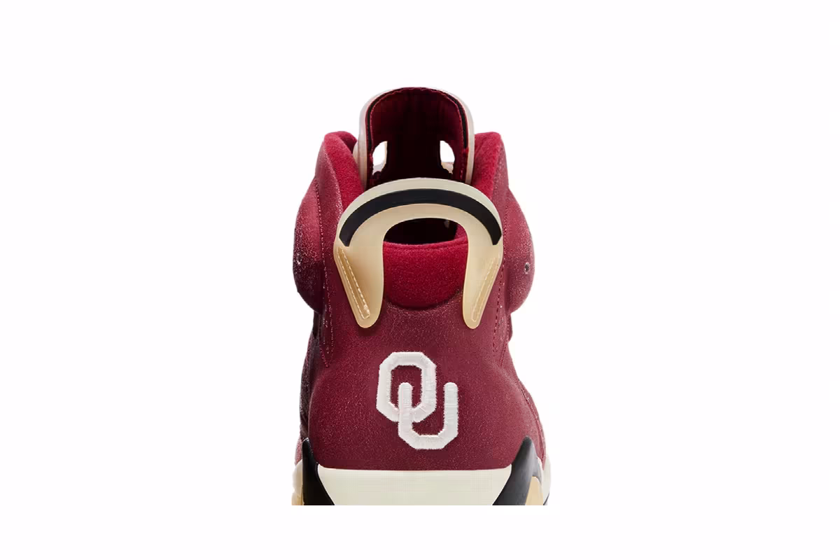 Air Jordan 6 Oklahoma Sooners, view 8