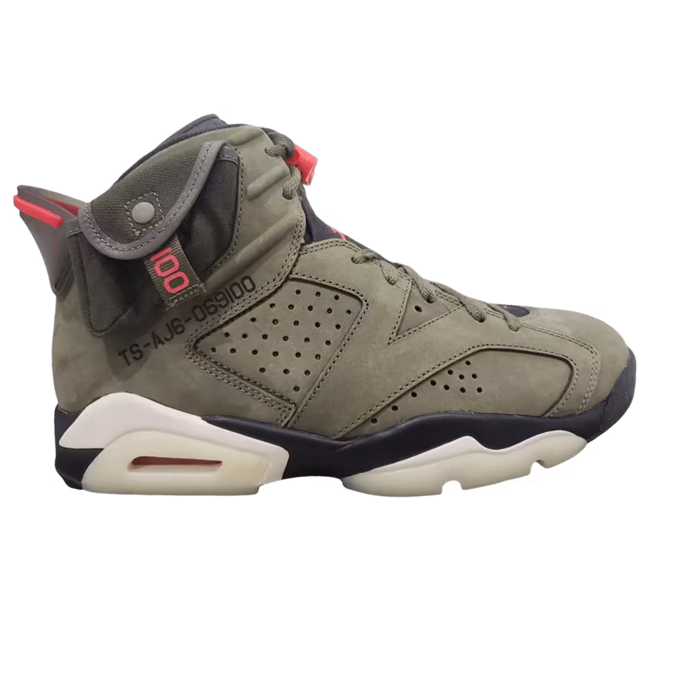 Travis Scott x Air Jordan 6 Olive