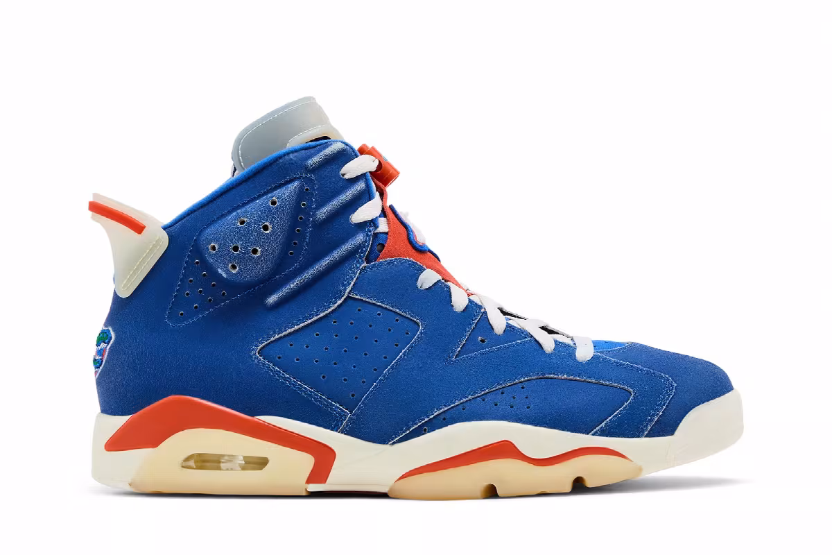 Air Jordan 6 Florida Gators, view 2