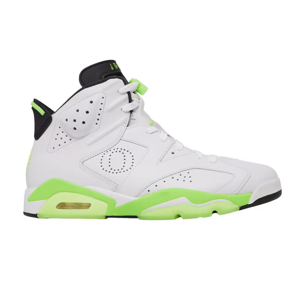 Air Jordan 6 Oregon Ducks - White