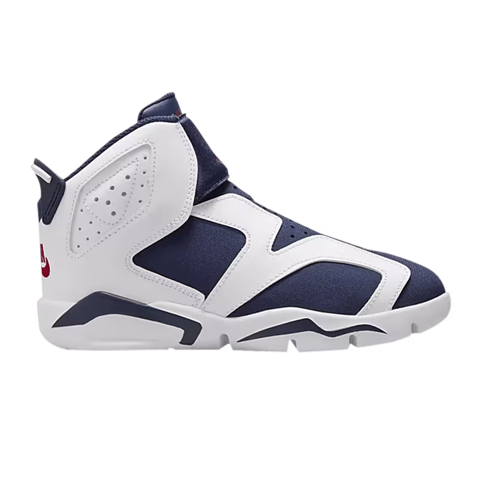 Air Jordan 6 Little Flex PS White Midnight Navy