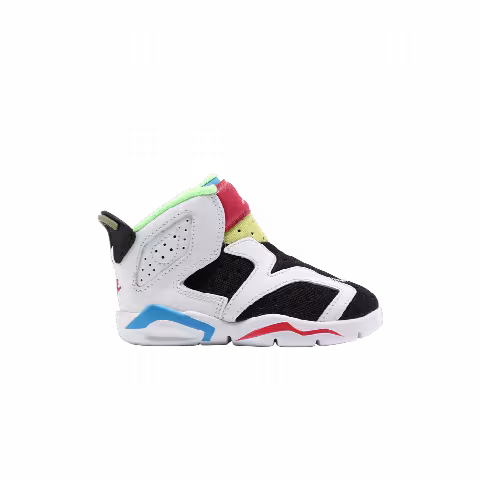 Air Jordan 6 Retro Little Flex TD 'Multi White'
