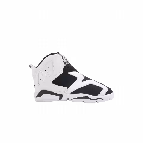 Air Jordan 6 Retro Little Flex TD 'White Black'
