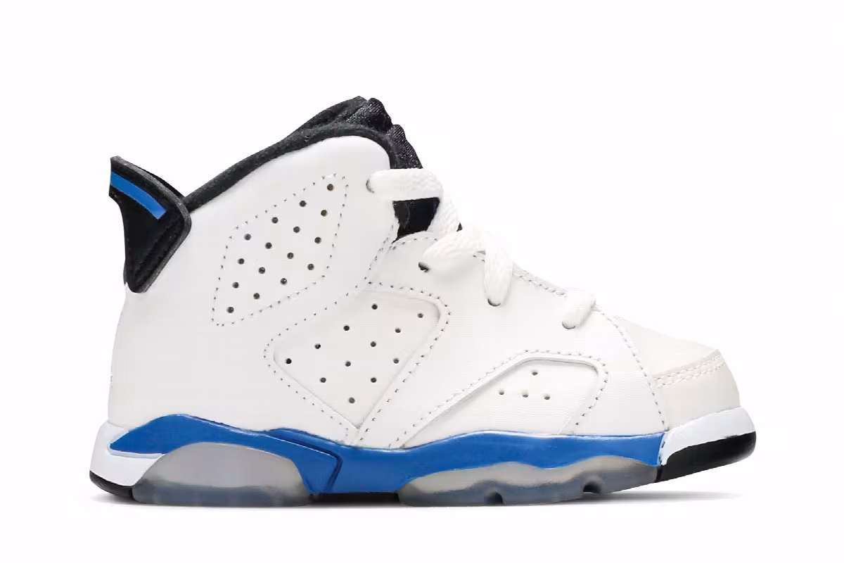 Air Jordan 6 BT Sport Blue, view 2