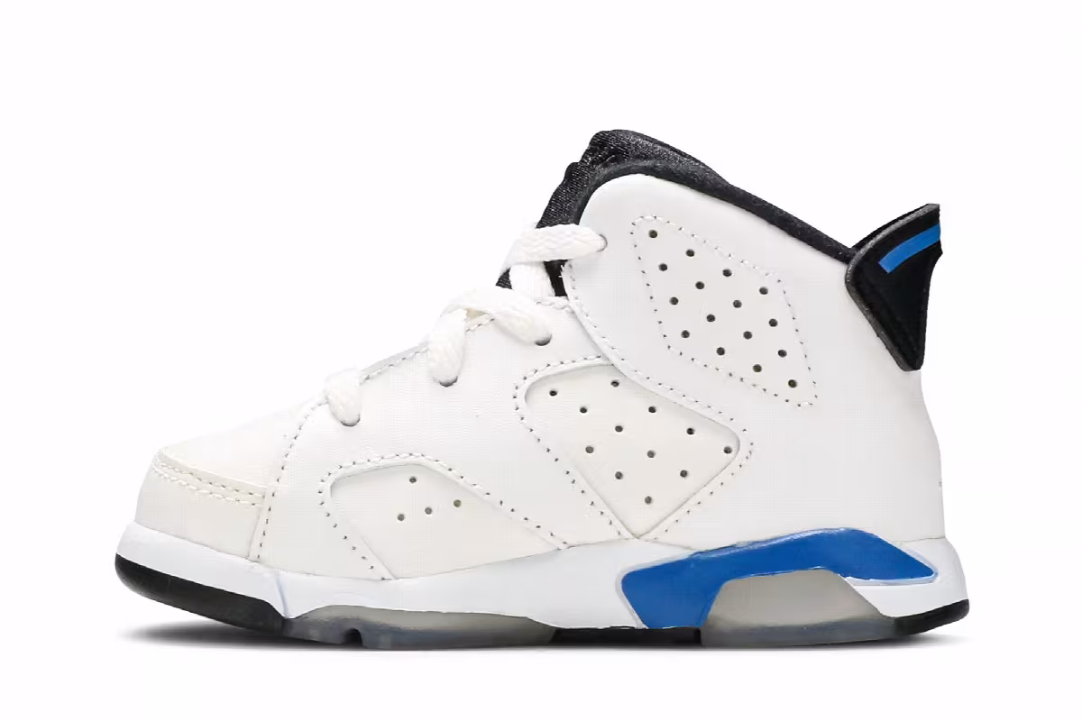 Air Jordan 6 BT Sport Blue, view 4